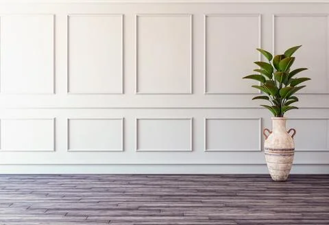Living room 3d render Stock Illustration