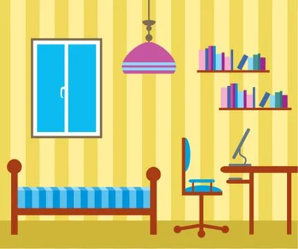 Living room Stock Illustration