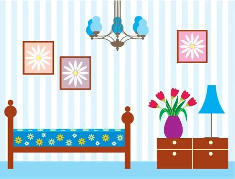 Living room Stock Illustration