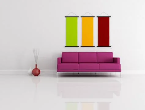 Living room Illustrazione stock
