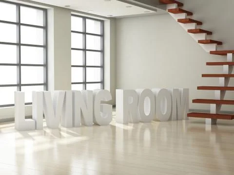 Living room Stock Illustration