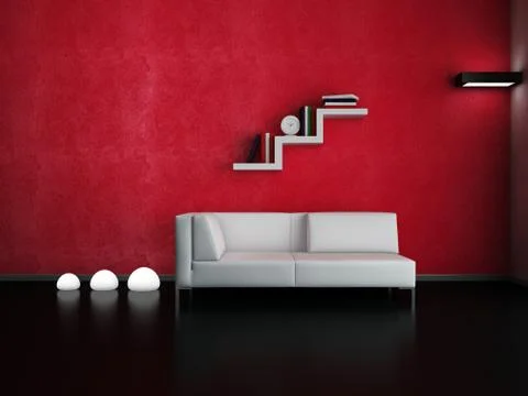 Living room Stock Illustration