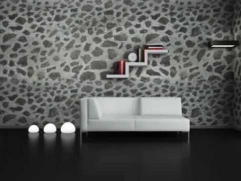 Living room Stock Illustration
