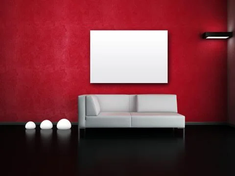 Living room Stock Illustration