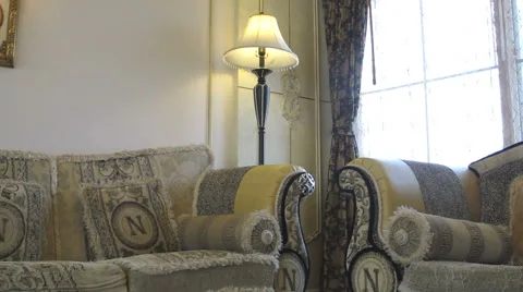 Living room interior Stock Footage 55682424