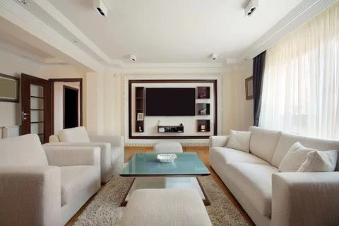 Living room interior Foto stock