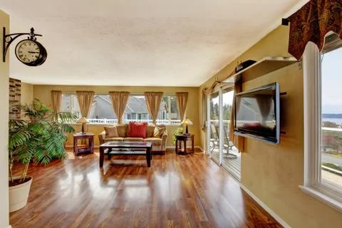 Living room interior Stock Photos