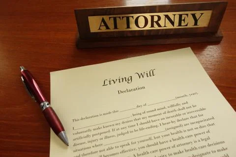 Living will Stock Photos