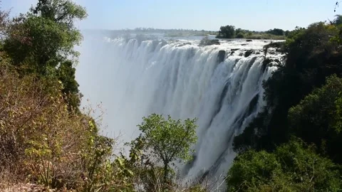 Livingstone Falls - Waterfall Stock Footage 227926824