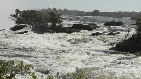 Livingstone Falls - Waterfall Stock Footage 227927017