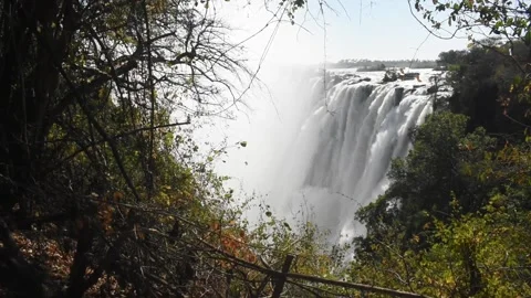 Livingstone Falls - Waterfall Stock Footage 227927708