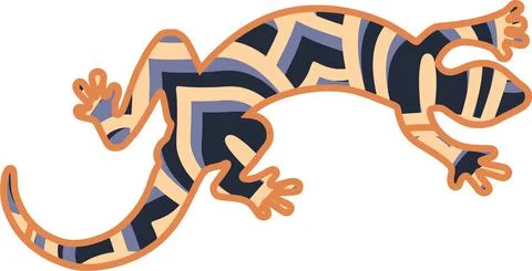 Lizard Stock Illustration