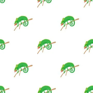 Lizard pattern seamless vector Stock Illustration