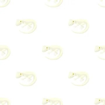 Lizard pattern seamless vector Stock Illustration