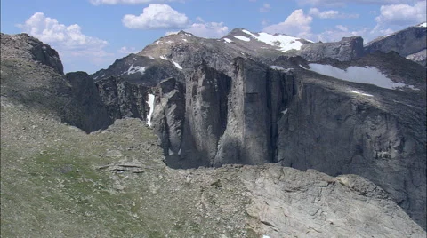 Lizard Peak In Wind River Mountains Stock Footage 65438891