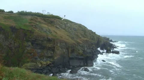 Lizard Peninsula Video stock 8953054