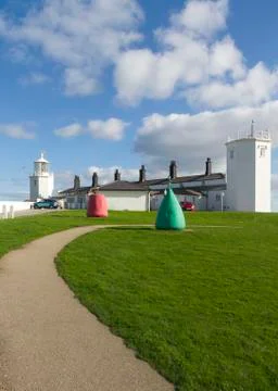 Lizard point lighthouse Stock Photos