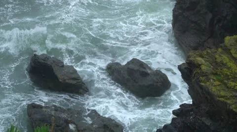 Lizard Point Rocks Stock Footage 8953076