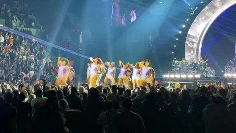 Lizzo About Damn Time Clip Live at the Moda Center in Portland, OR Stock Footage 277248985