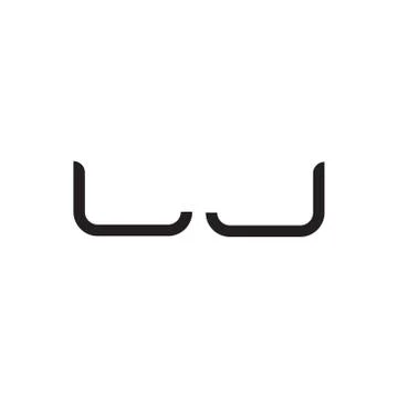 Lj initial letter vector logo icon Stock Illustration