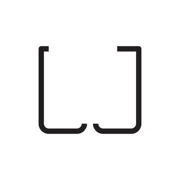 Lj initial letter vector logo icon Stock Illustration