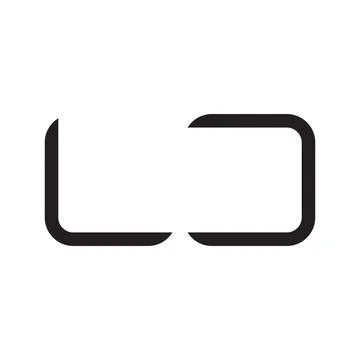 Lj initial letter vector logo icon Stock Illustration