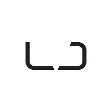 Lj initial letter vector logo icon Stock Illustration