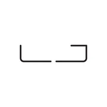 Lj initial letter vector logo icon Stock Illustration