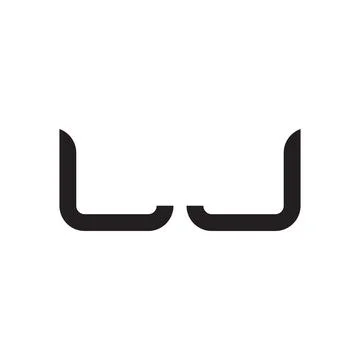 Lj initial letter vector logo icon Stock Illustration