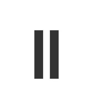 LL creative geometric initial based modern and minimal logo. Letter l l tre.. Stock Illustration
