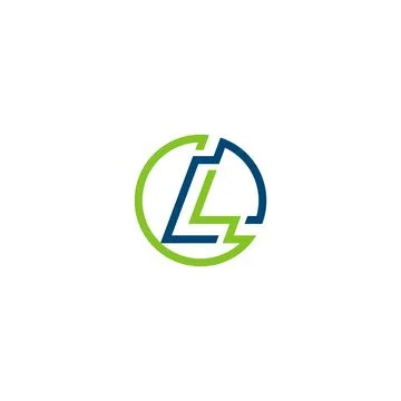 LL letter logo design vector template, ll logo design, l logo Stock Illustration