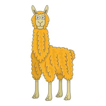 Llama icon Stock Illustration