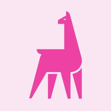 Llama Logo Stock Illustration