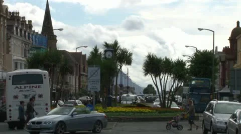Llandudno Traffic Stock Footage 12659142