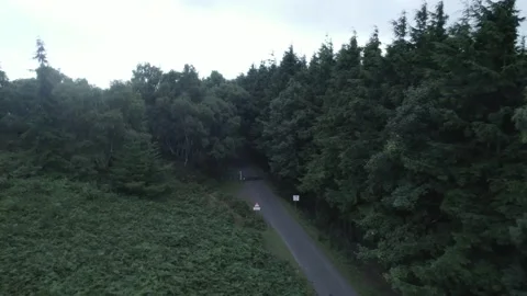 Llangollen mountains Video stock 221846729