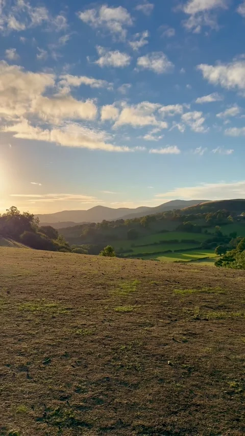 Llangollen, UK 2026 Sep 06 Castell Dinas Bran Stock Footage 344810563