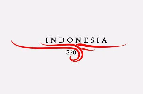 Lllustration of G20 2022 summit. Vector graphics and design. Stock Illustration