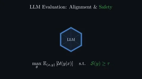 LLM Evaluation - Alignment and Safety Stock-Footage 337938876