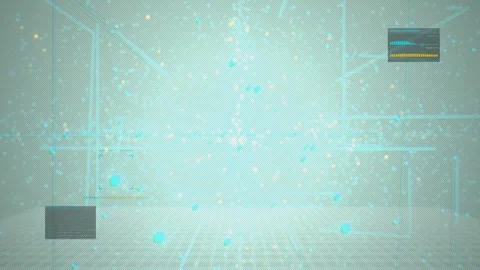 LLM Tensor Processing Pipeline Premium - 16:9 (ProRes 4444 Alpha) Stock Footage 332305975