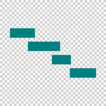 LLM Token Flow – AI Token Sequence Icon Stock Illustration