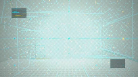LLM Transformer Core Neural Data Premium - 16:9 (ProRes 4444 Alpha) Stock Footage 332307004