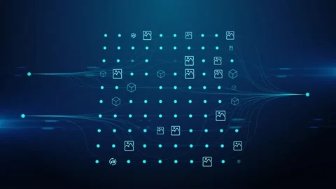 LLMs Large Language Models AI Text Generation Stock Footage 275316390