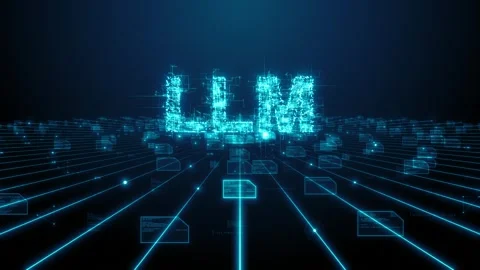 LLMs Large Language Models Natural Language Processing AI Stock Footage 277864168