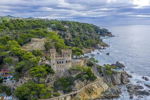Lloret de Mar beach 写真素材