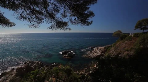 Lloret de mar sea views Stock Footage 66514639