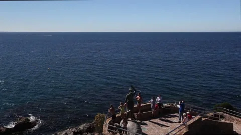 Lloret de mar sea views Stock Footage 66514801