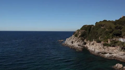 Lloret de mar sea views Stock Footage 66514820