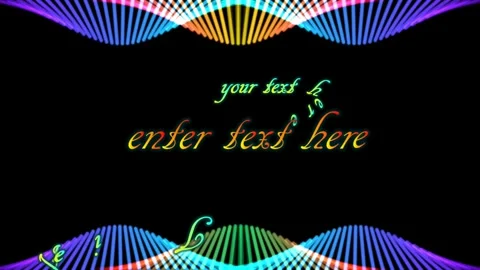 Llower Third Geometric Shapes with Text Stock Footage 265758665