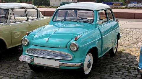 A Lloyd Alexander TS Limousine at an oldtimer meeting in Bremen Stock Photos