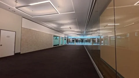 Lloyd Center Mall nearly empty Portland OR USA June 25 2025 Stock Footage 311957635